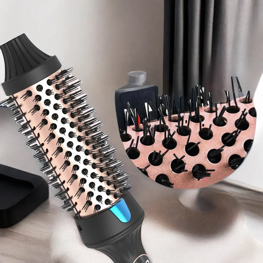 Hot professional brush 3 in 1 اللون أسود مع ذهبي